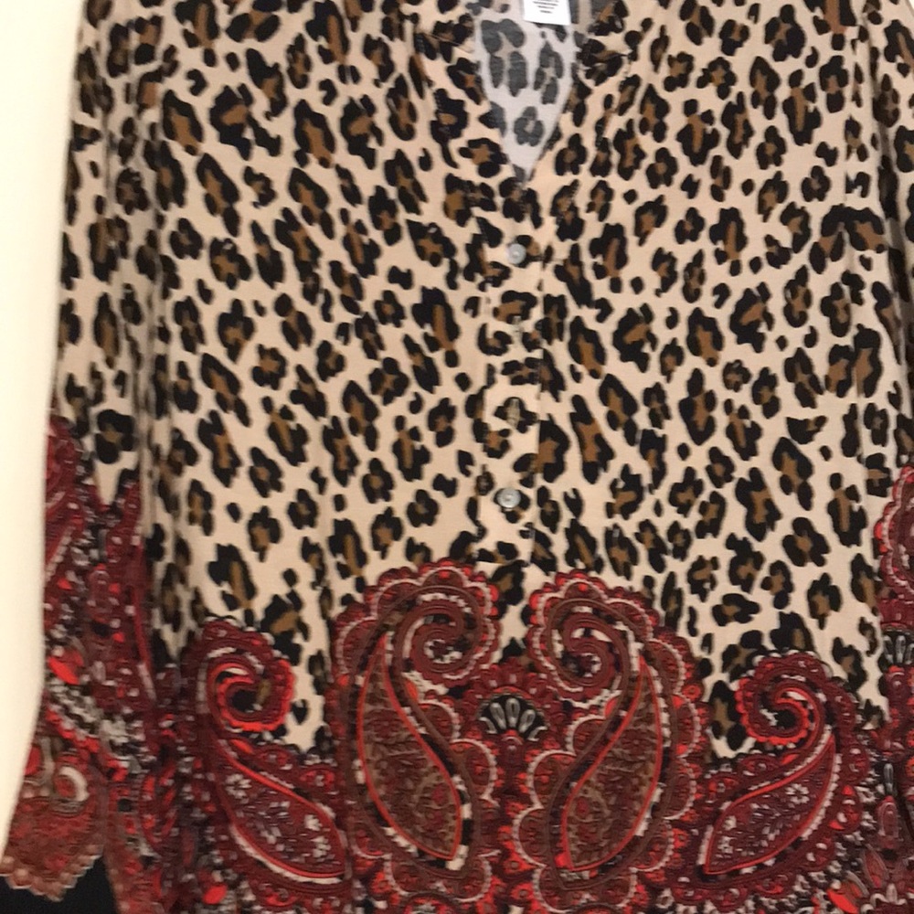 Ruby Rd Leopard Print. Sz PM - Picture 3 of 5